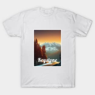 Keystone Colorado United States ski T-Shirt